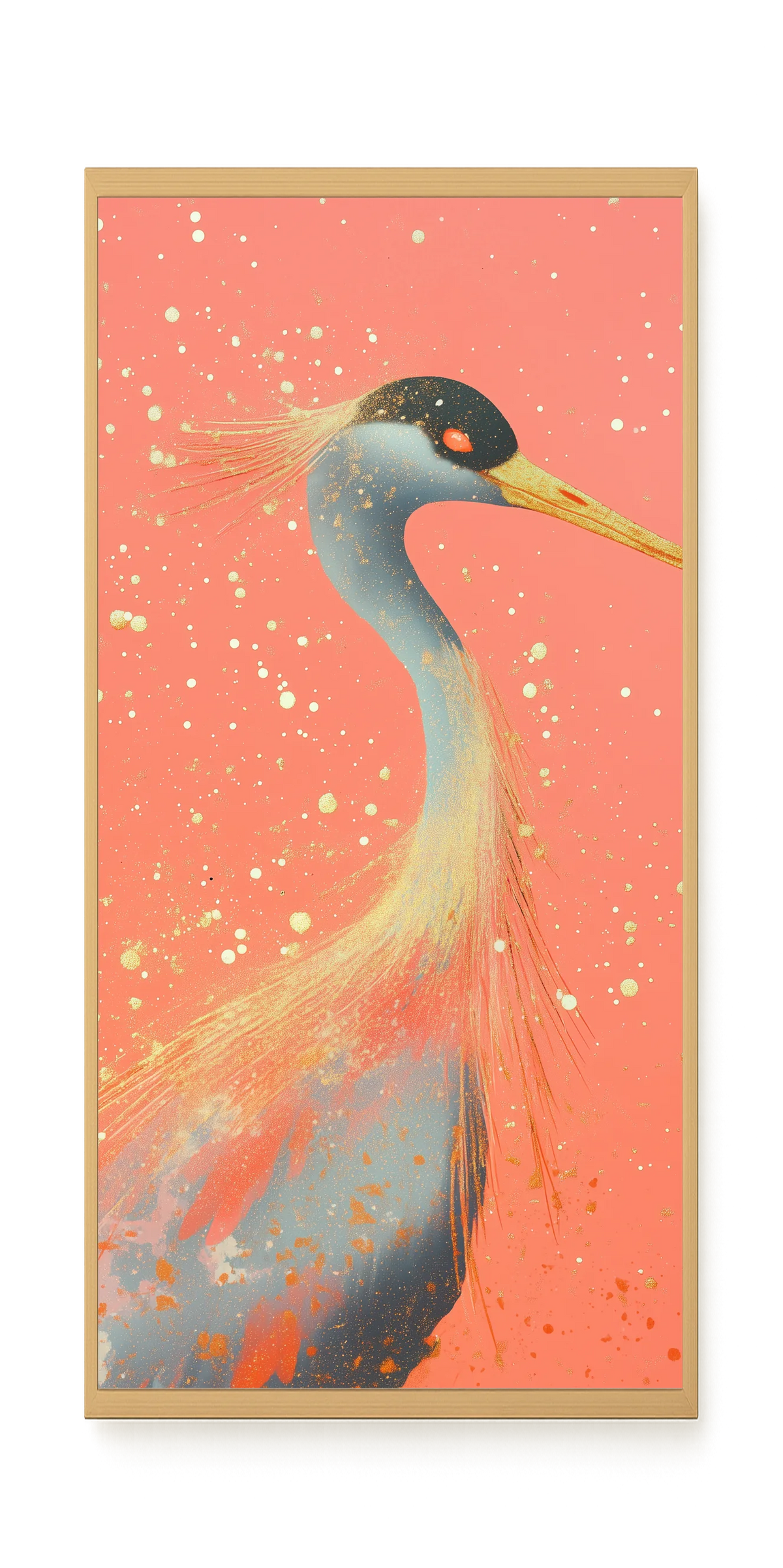 Elegant Bird Canvas Print