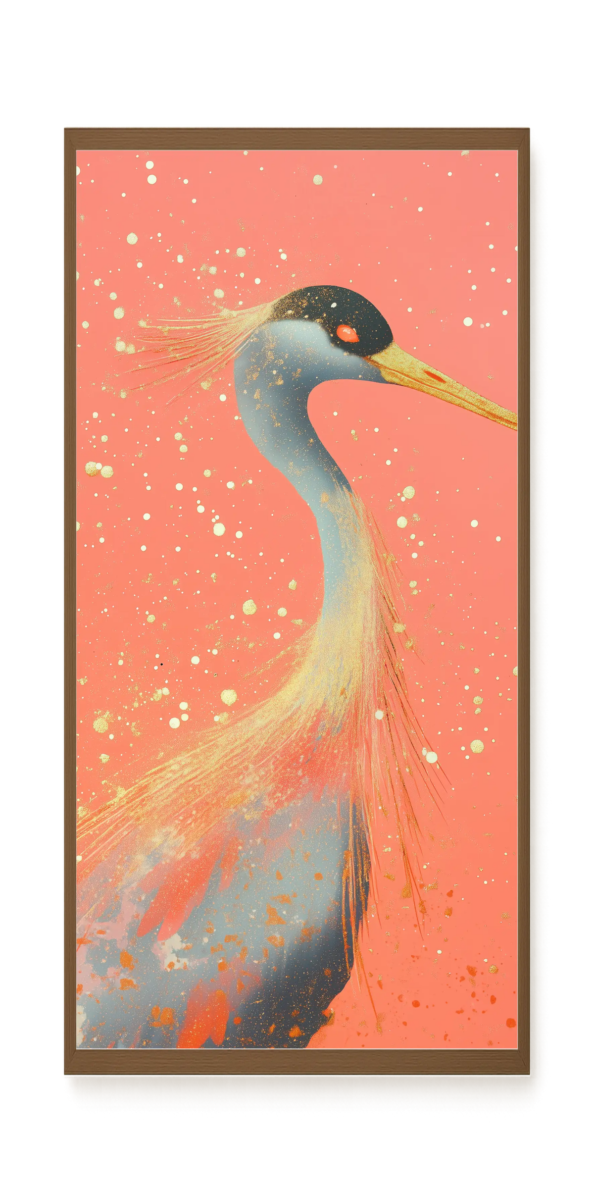 Elegant Bird Canvas Print