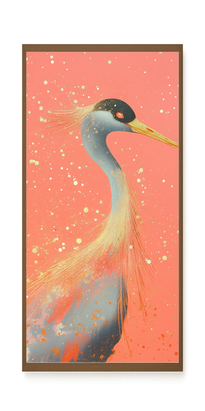 Elegant Bird Canvas Print