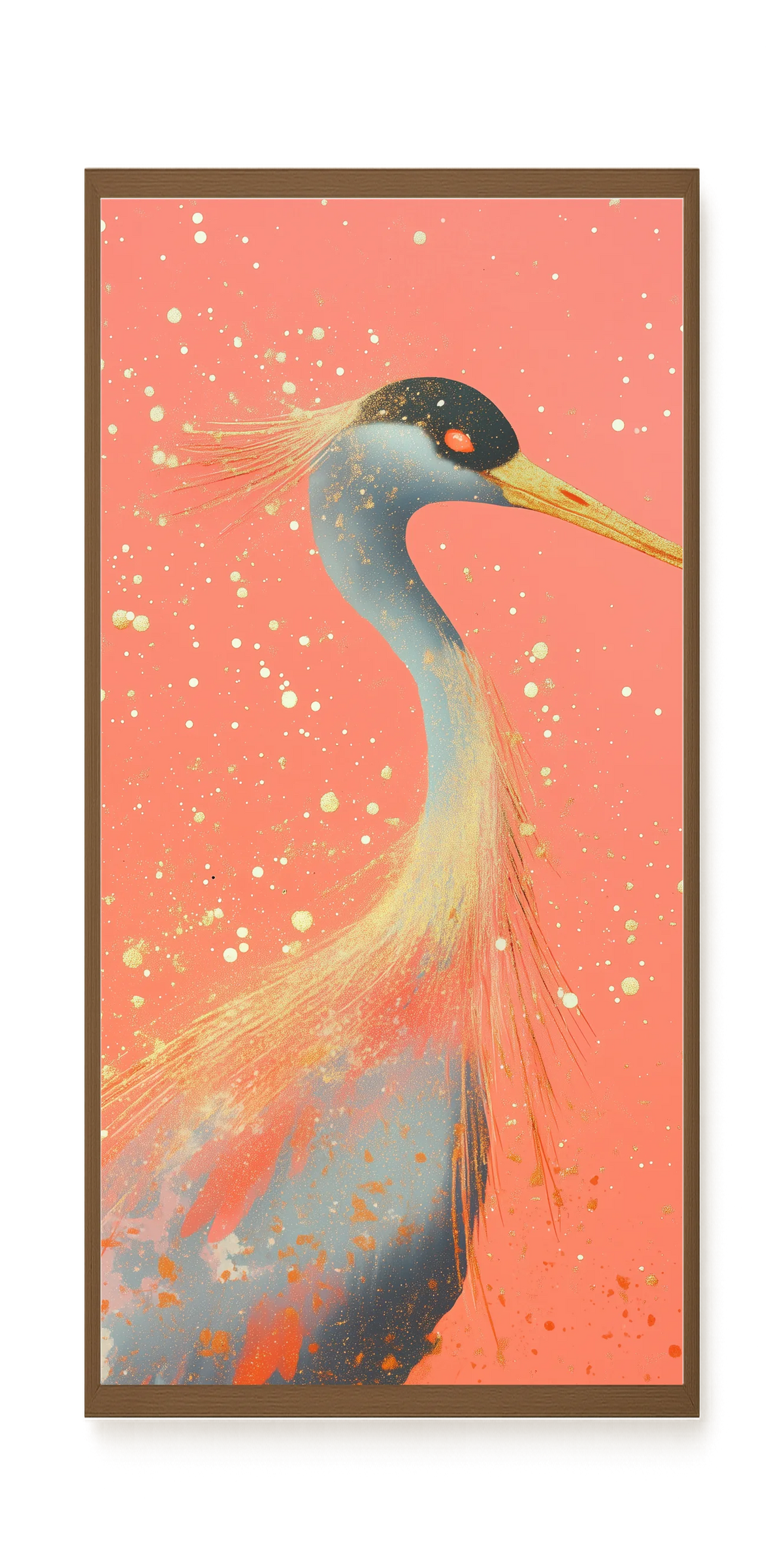 Elegant Bird Canvas Print