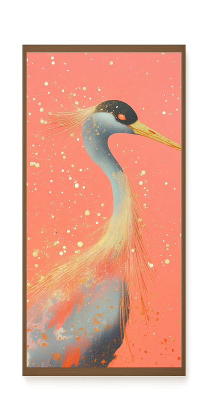Elegant Bird Canvas Print