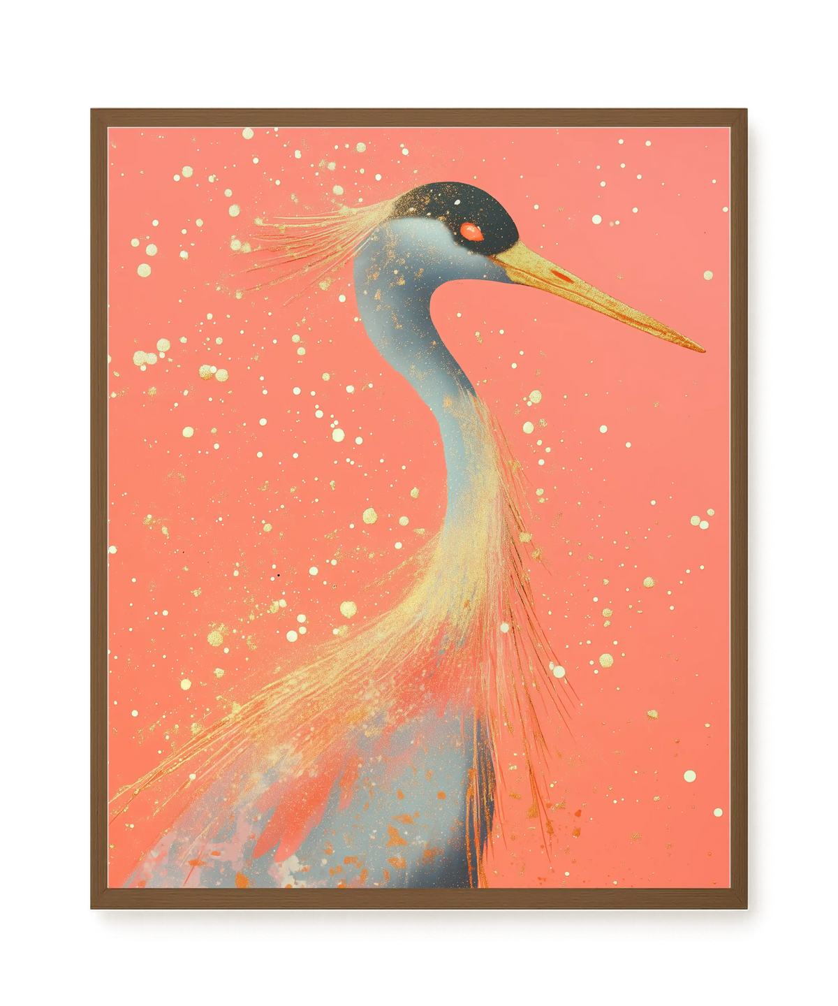 Elegant Bird Canvas Print