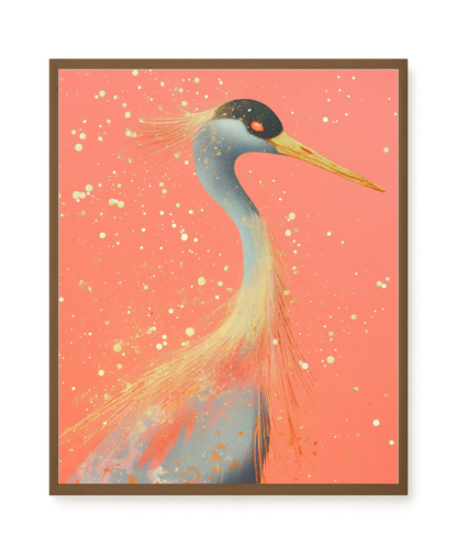 Elegant Bird Canvas Print