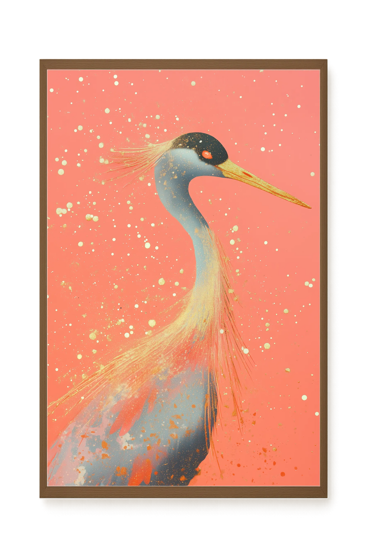 Elegant Bird Canvas Print