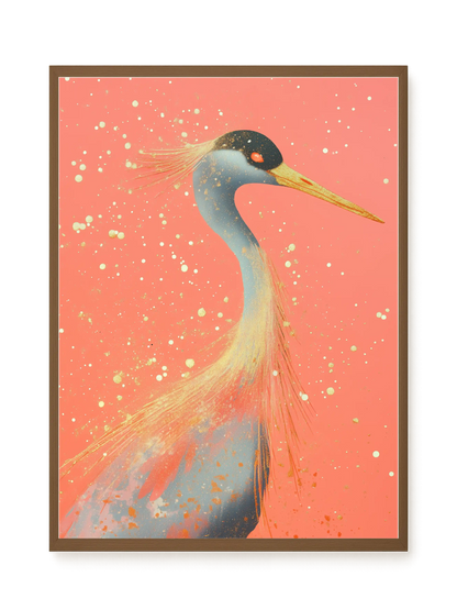 Elegant Bird Canvas Print
