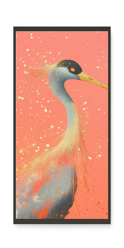 Elegant Bird Canvas Print