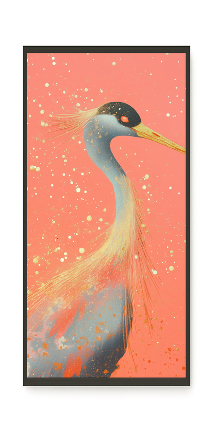 Elegant Bird Canvas Print