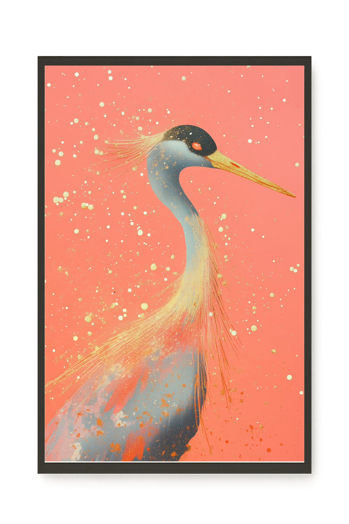 Elegant Bird Canvas Print