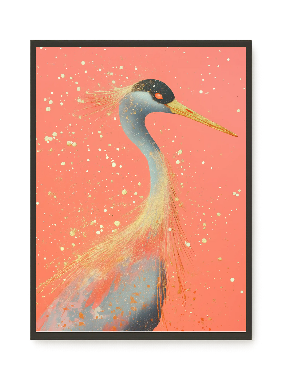Elegant Bird Canvas Print