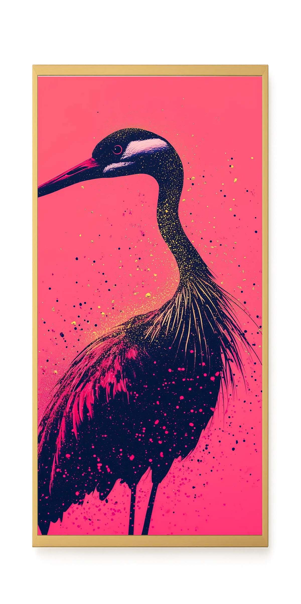 Artistic Bird Canvas Wall Art