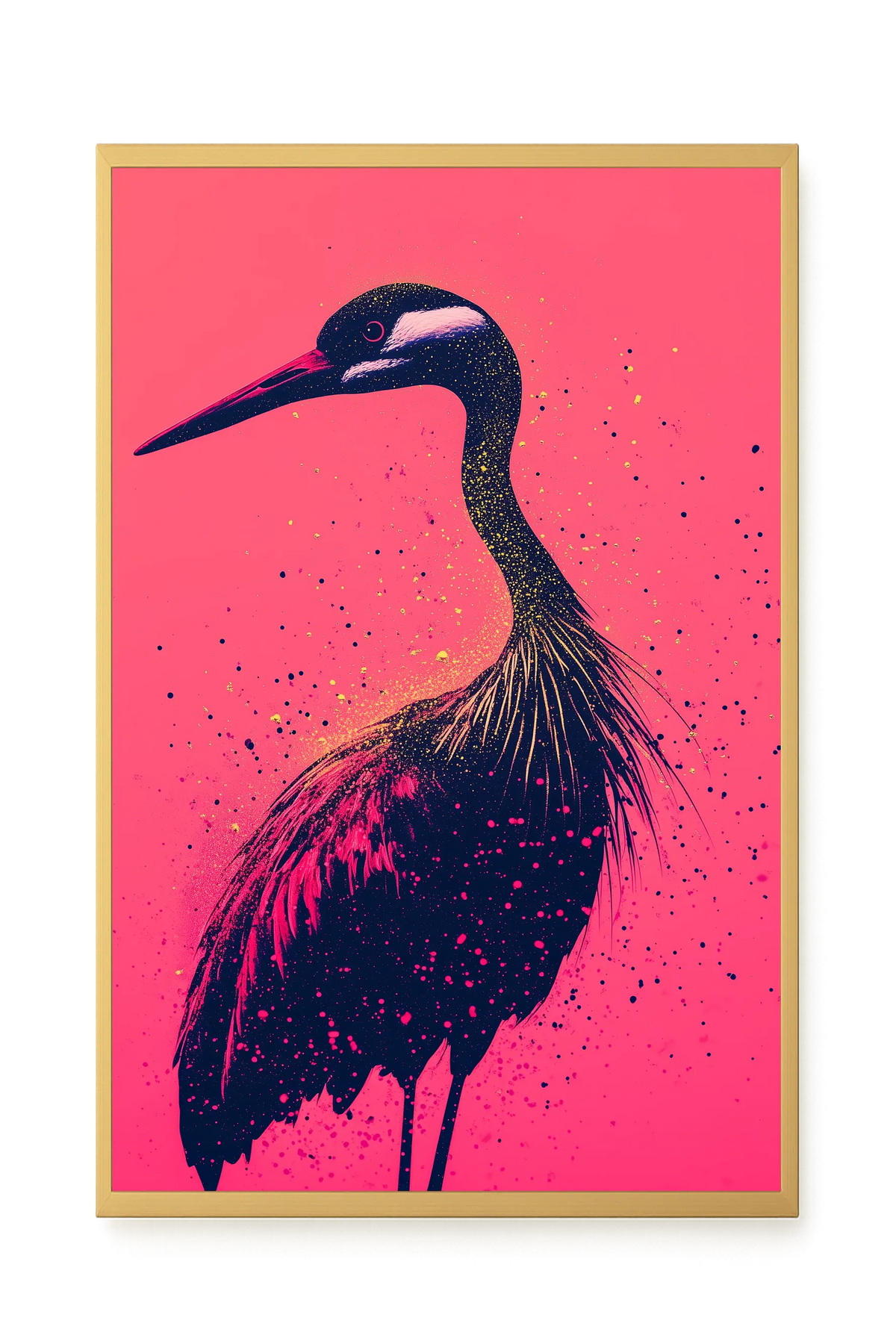 Artistic Bird Canvas Wall Art
