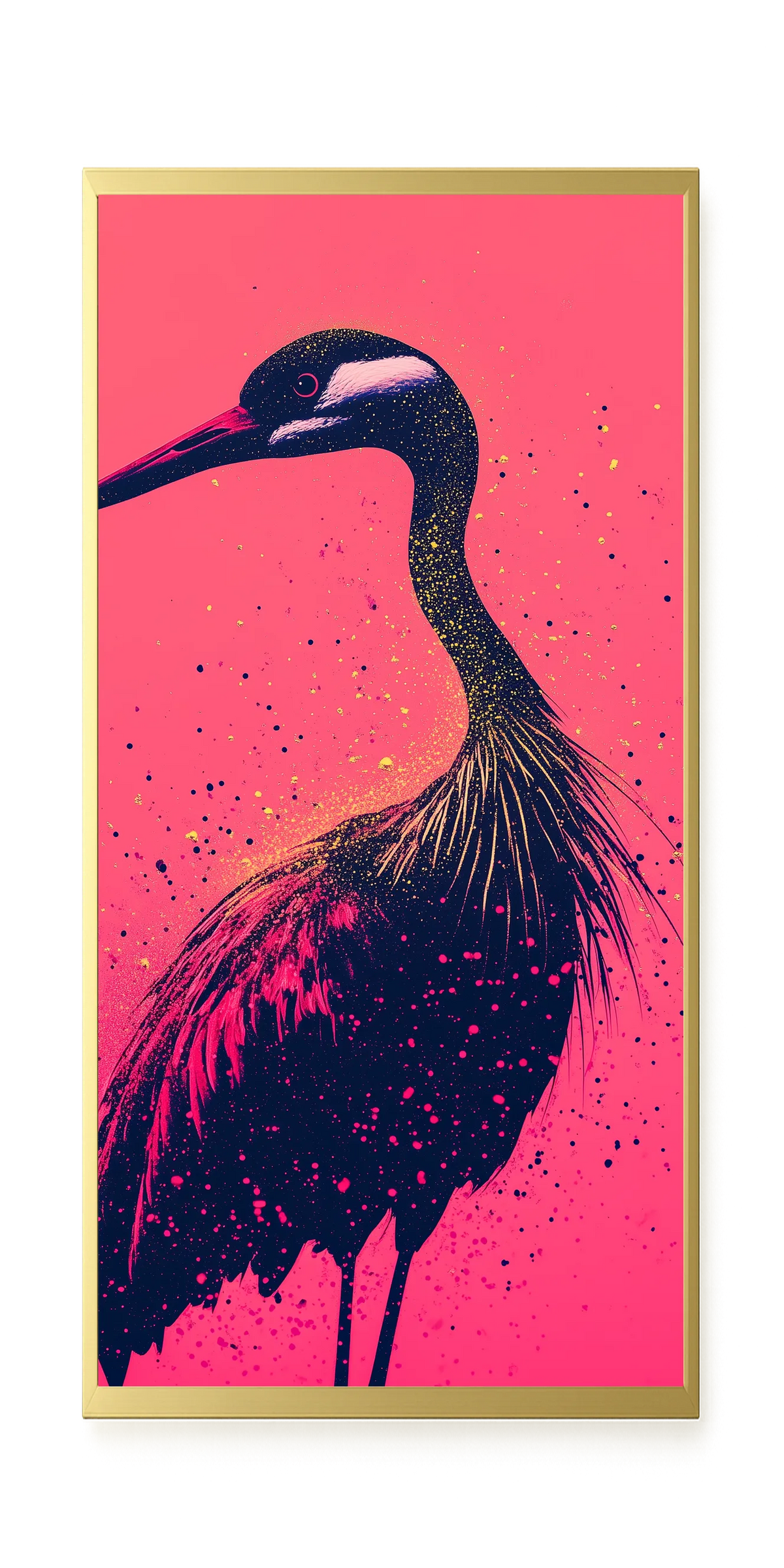 Artistic Bird Canvas Wall Art