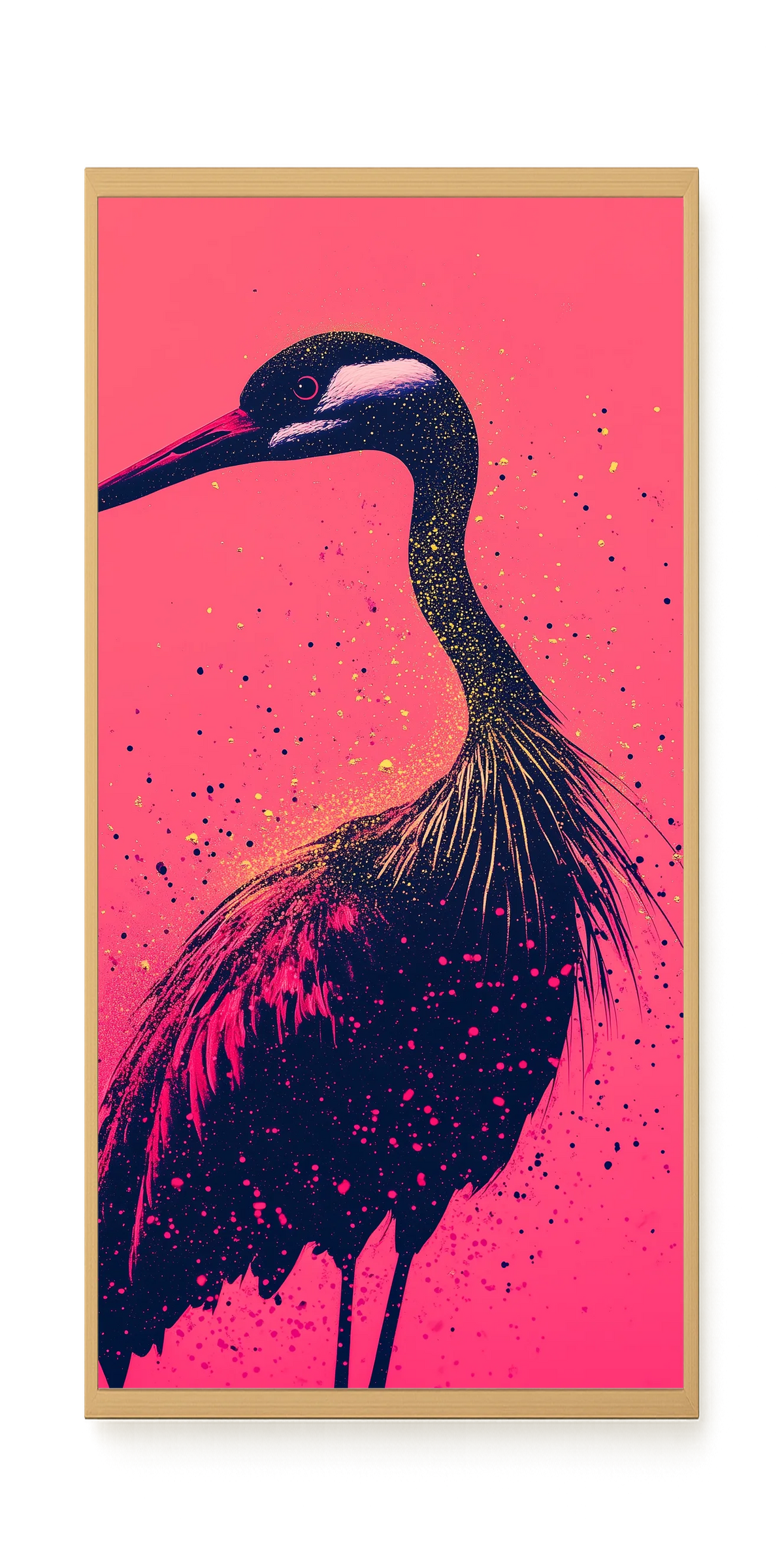 Artistic Bird Canvas Wall Art