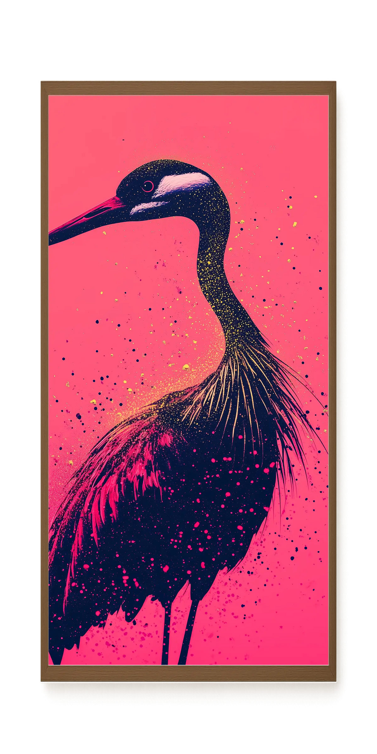Artistic Bird Canvas Wall Art