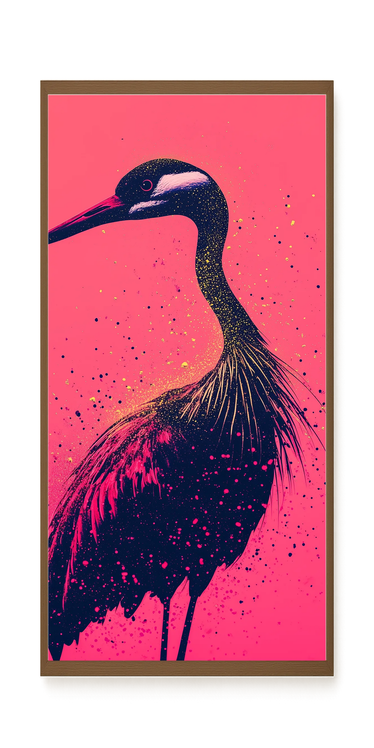 Artistic Bird Canvas Wall Art