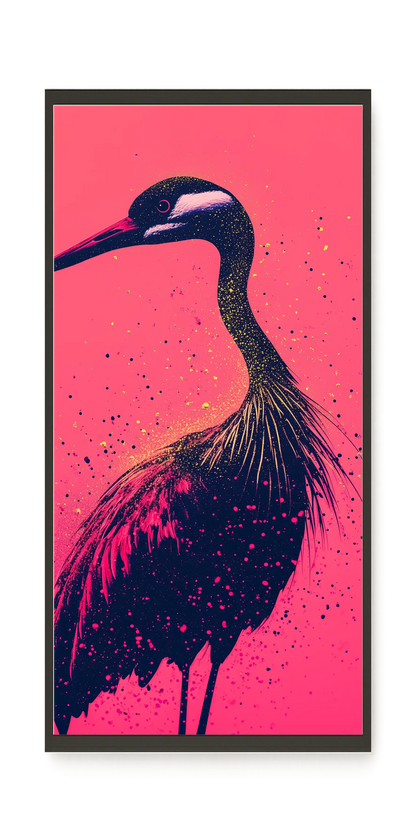 Artistic Bird Canvas Wall Art