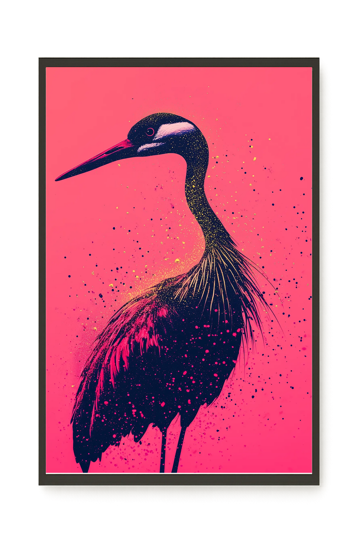 Artistic Bird Canvas Wall Art