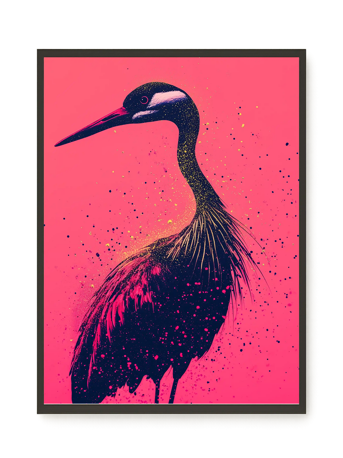 Artistic Bird Canvas Wall Art