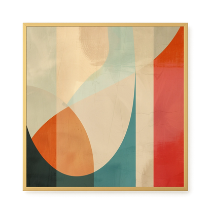 Geometric Shapes Canvas Wall Art