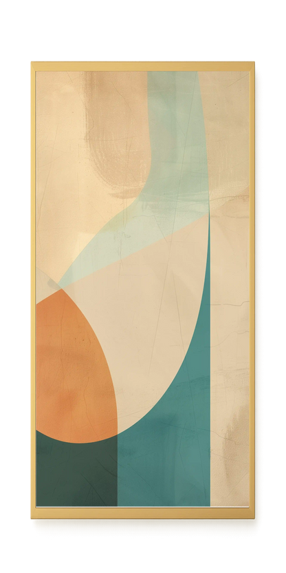 Geometric Shapes Canvas Wall Art