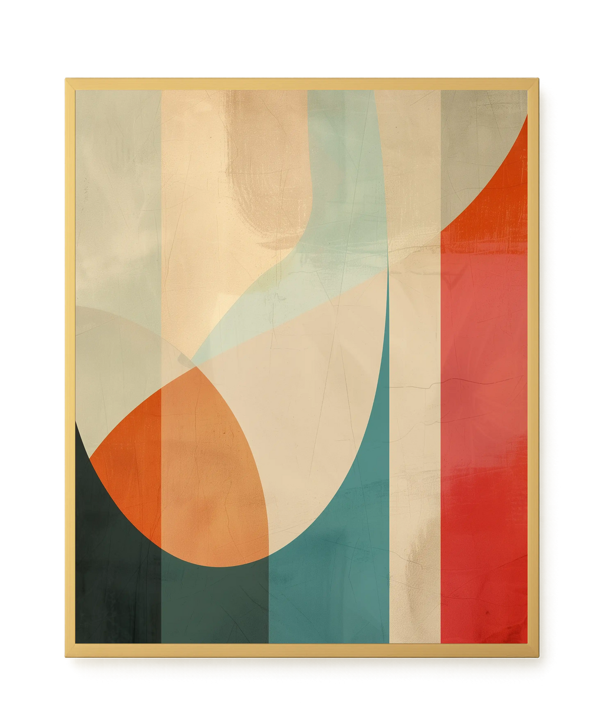 Geometric Shapes Canvas Wall Art