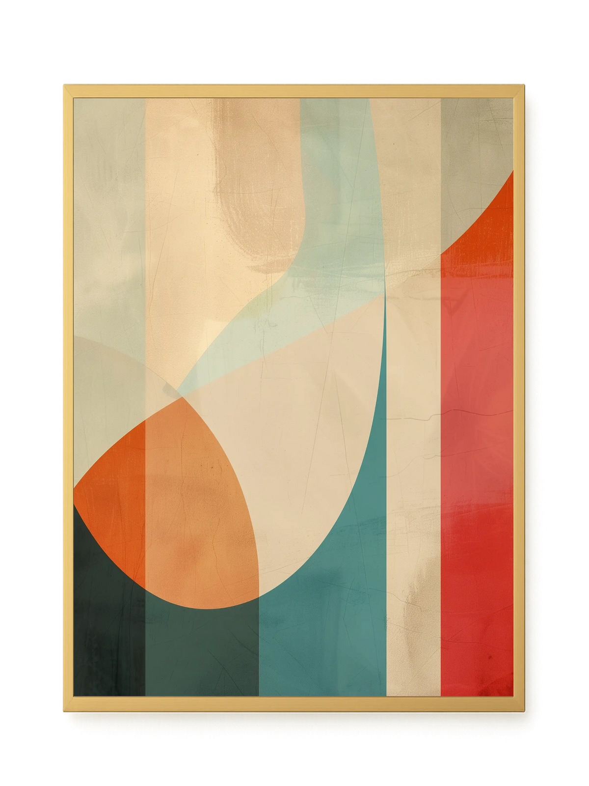Geometric Shapes Canvas Wall Art