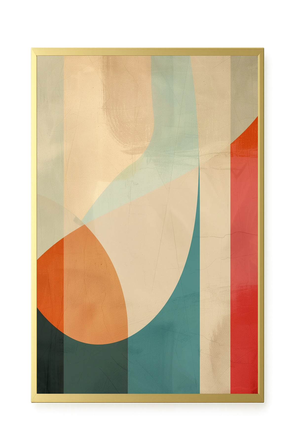 Geometric Shapes Canvas Wall Art