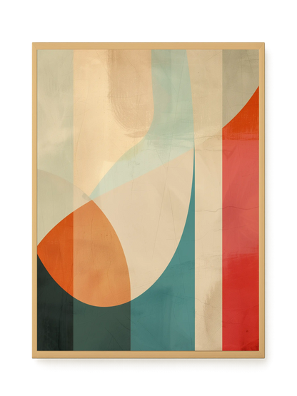 Geometric Shapes Canvas Wall Art