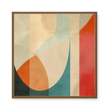 Geometric Shapes Canvas Wall Art