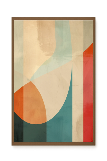 Geometric Shapes Canvas Wall Art