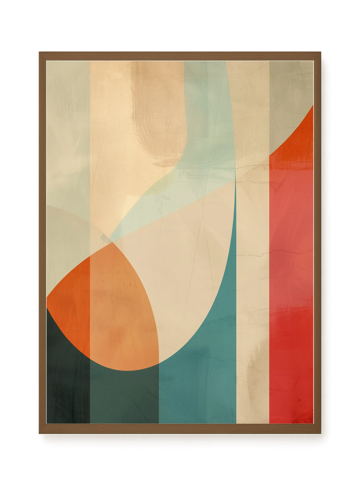 Geometric Shapes Canvas Wall Art