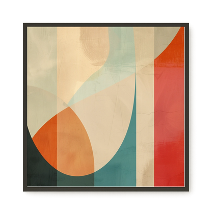 Geometric Shapes Canvas Wall Art