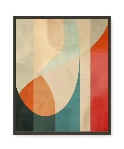Geometric Shapes Canvas Wall Art