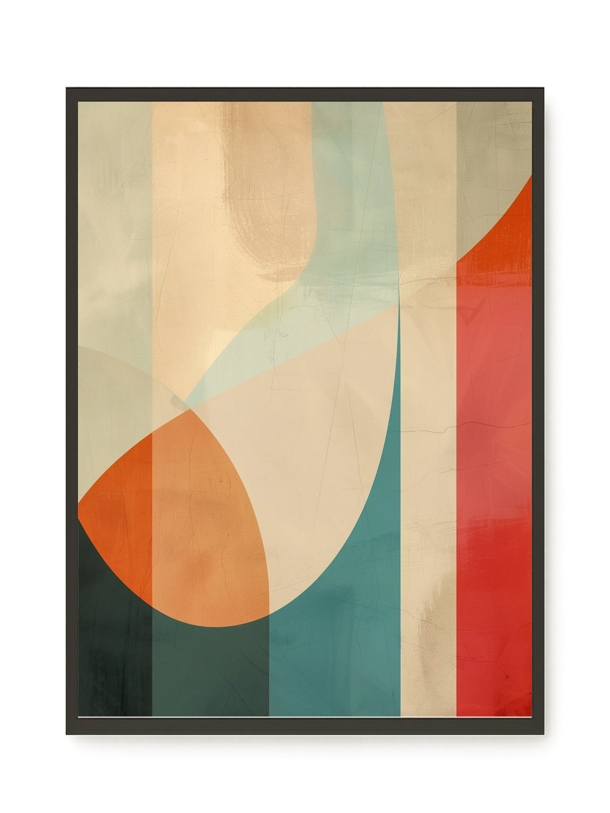 Geometric Shapes Canvas Wall Art
