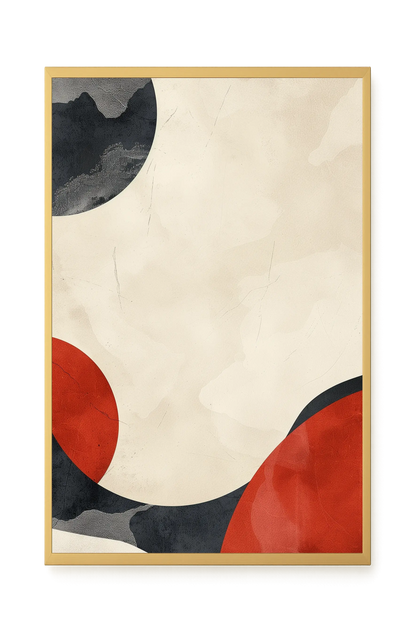 Soft Abstract Canvas Wall Art