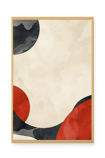 Soft Abstract Canvas Wall Art