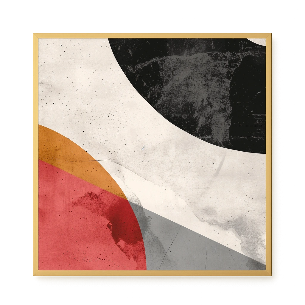 Circular Abstract Canvas Print