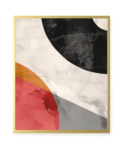 Circular Abstract Canvas Print