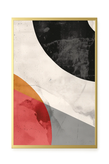 Circular Abstract Canvas Print