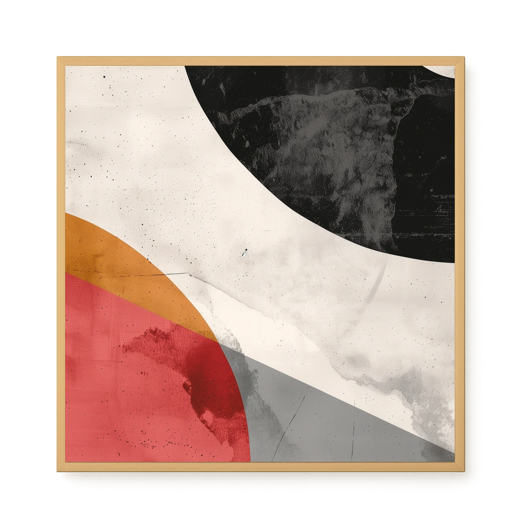 Circular Abstract Canvas Print