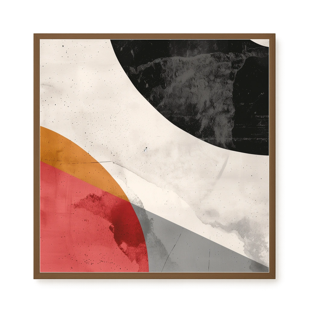Circular Abstract Canvas Print