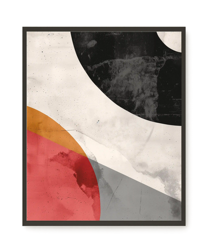 Circular Abstract Canvas Print