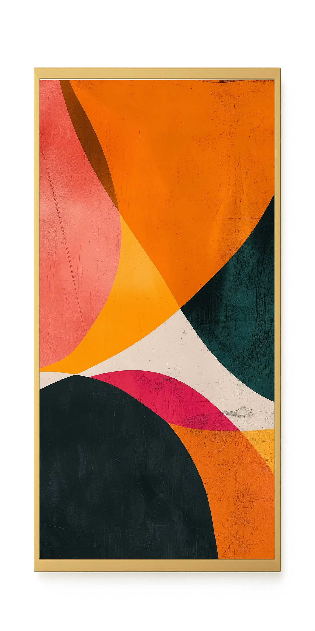 Color Abstract Canvas Wall Art