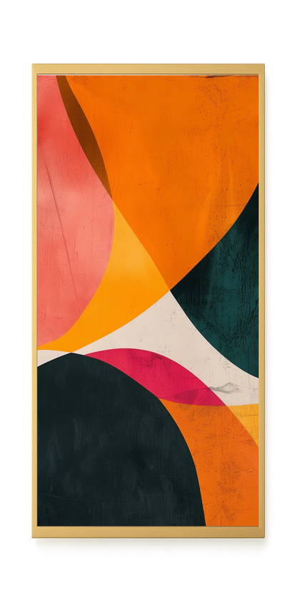 Color Abstract Canvas Wall Art