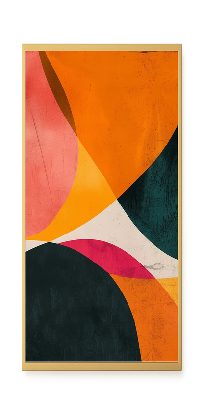 Color Abstract Canvas Wall Art