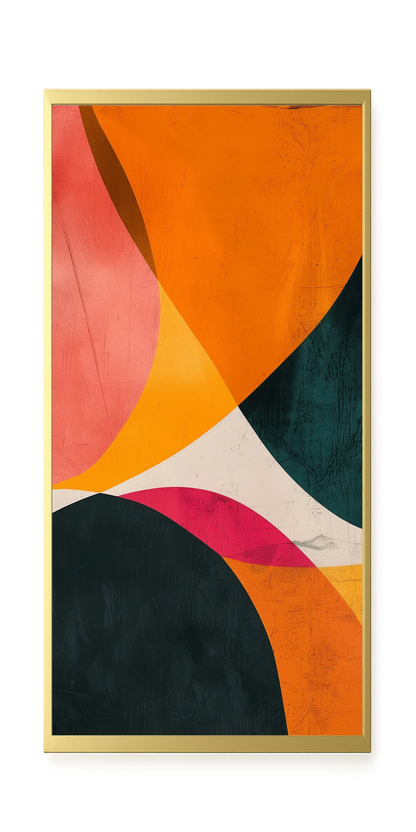 Color Abstract Canvas Wall Art