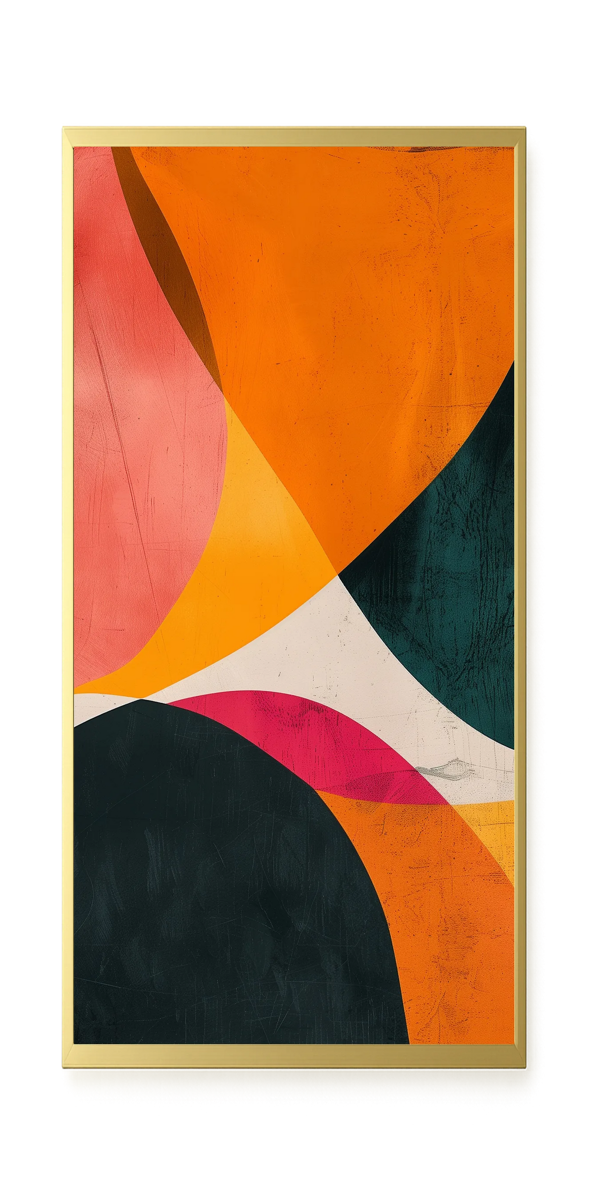 Color Abstract Canvas Wall Art