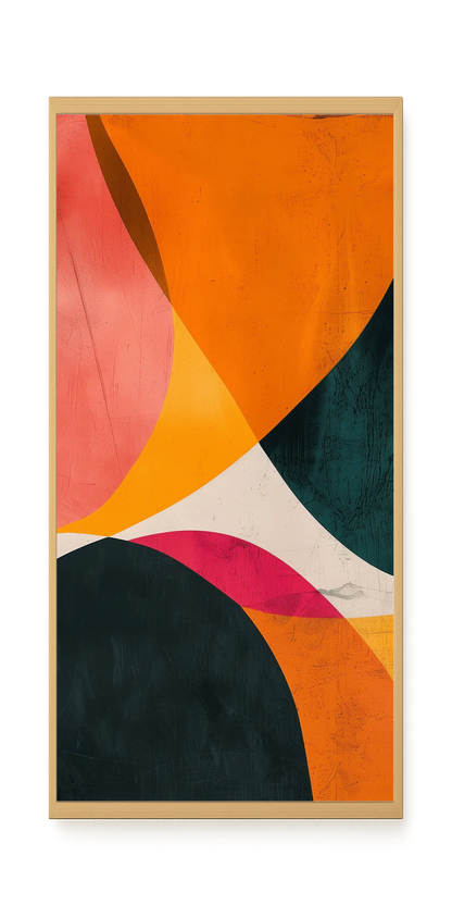 Color Abstract Canvas Wall Art