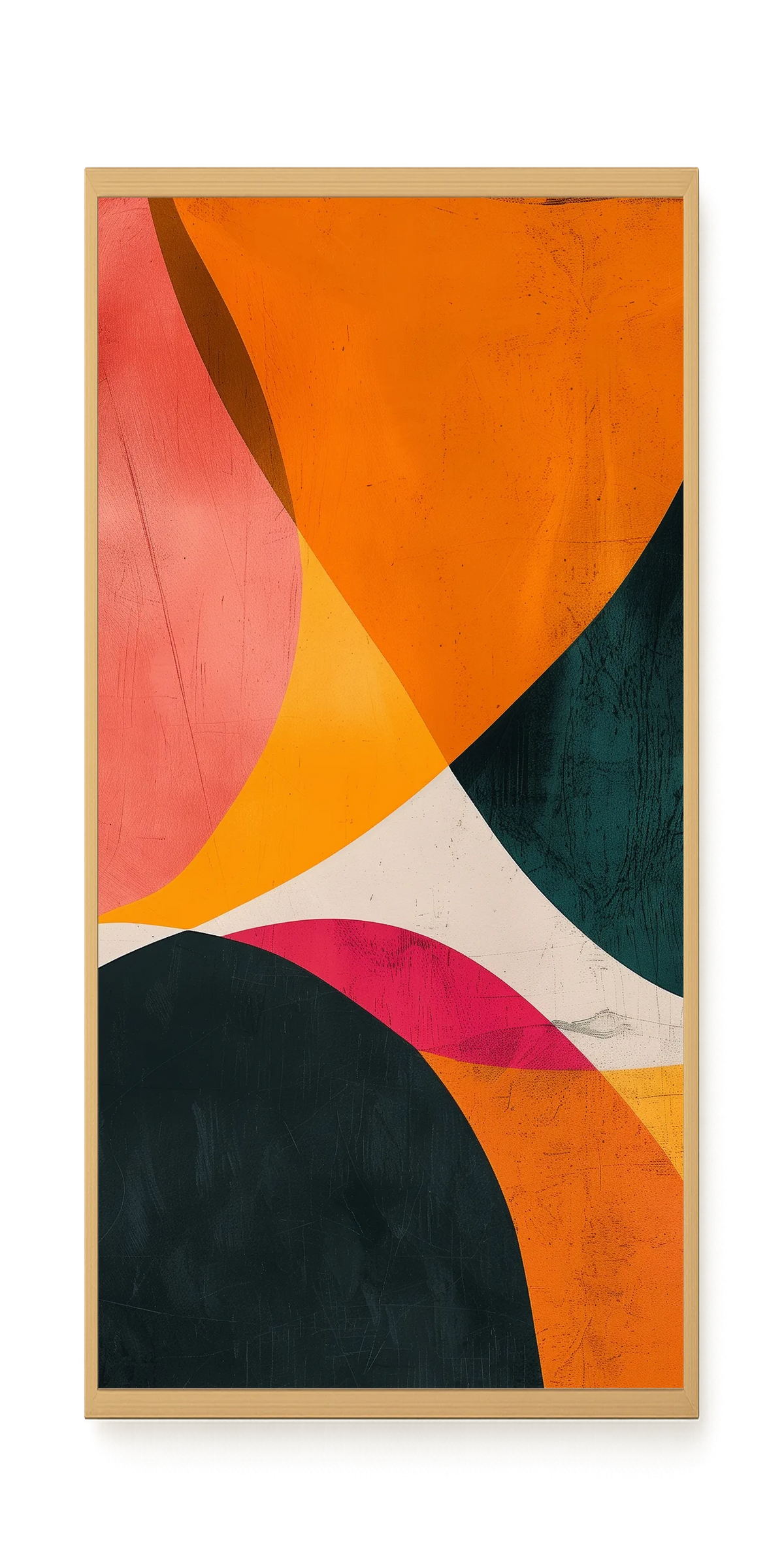 Color Abstract Canvas Wall Art