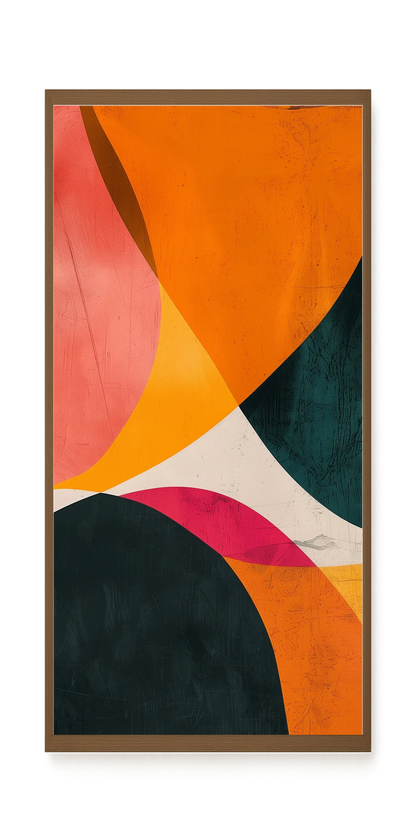 Color Abstract Canvas Wall Art